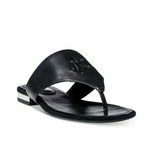 Lauren Ralph Lauren Deandra blue sandals women size 7B - Picture 7 of 7